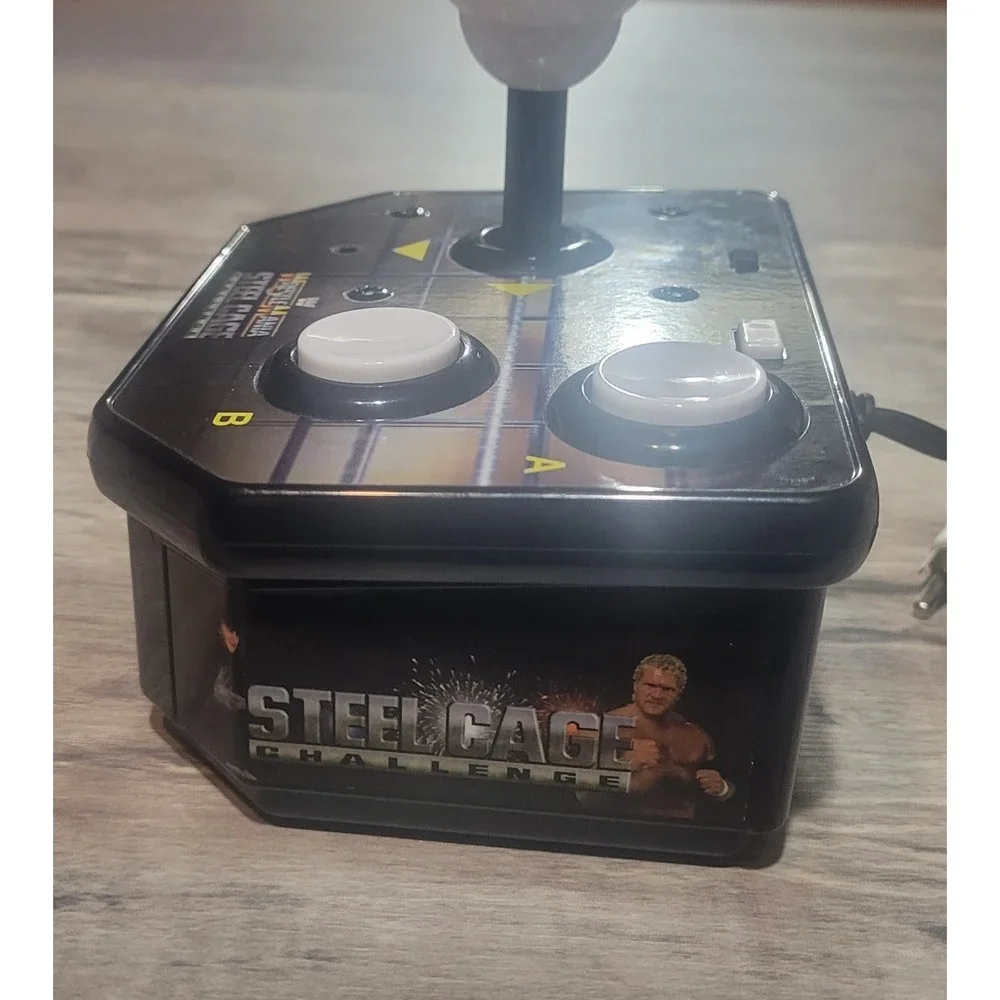 WrestleMania Steel Cage Challenge Plug-n-Play Video Game WWE Tested Working EUC‎